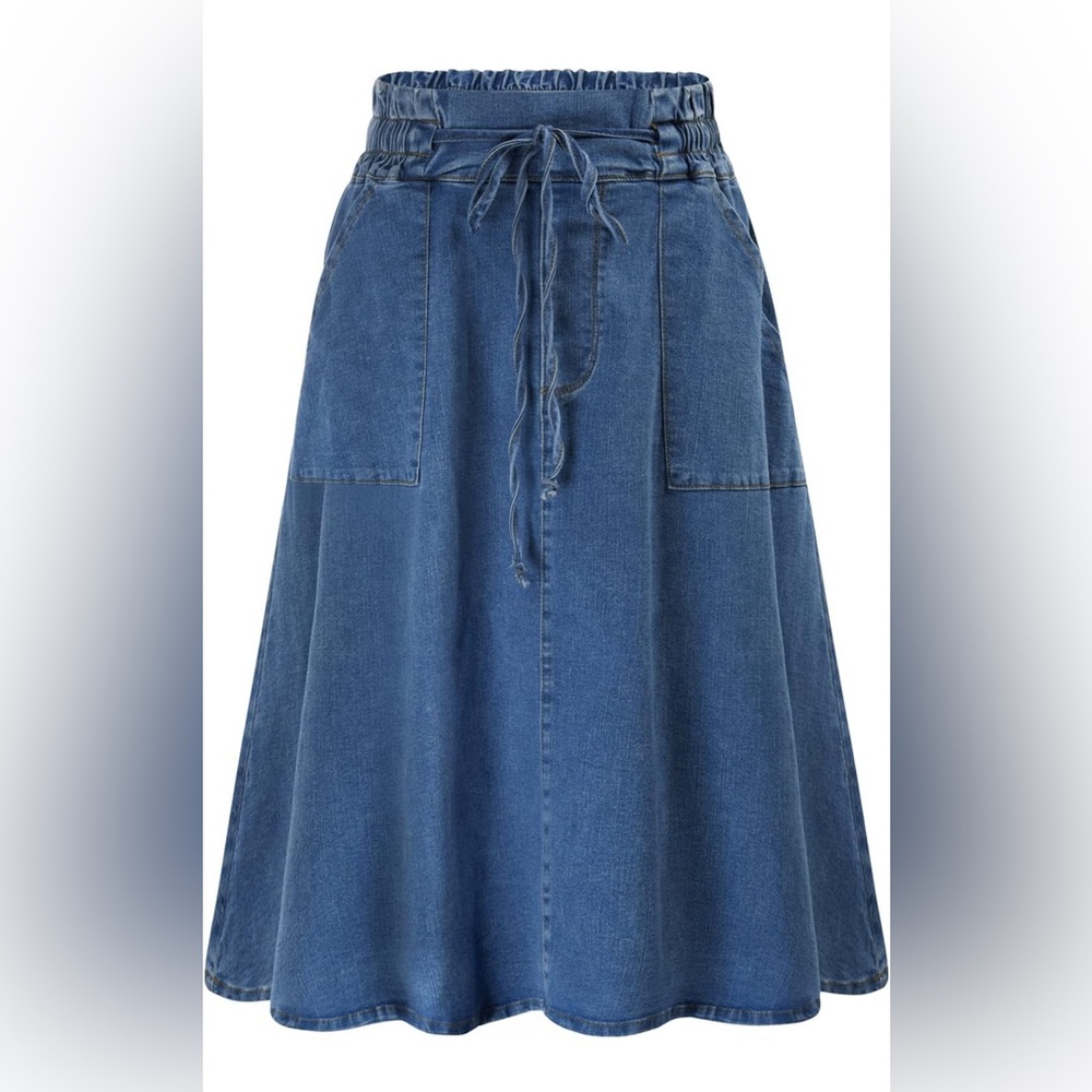 Kancy Kole Denim Skirt